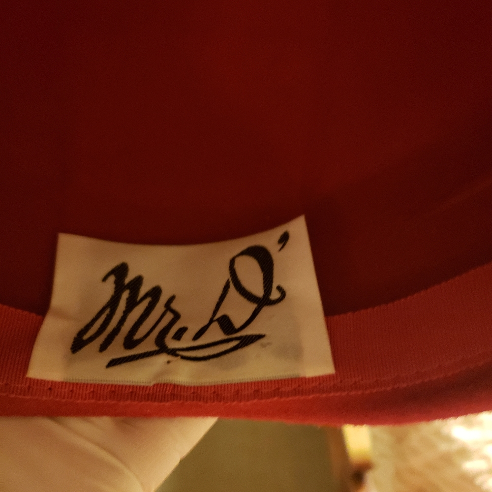 Red Rhinestone Church Hat❤ - Picture 4 of 4